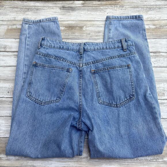 Superdown Jeans Sz 27 Slim Mom Jean Medium Wash High Rise Normcore Casual - Picture 6 of 7